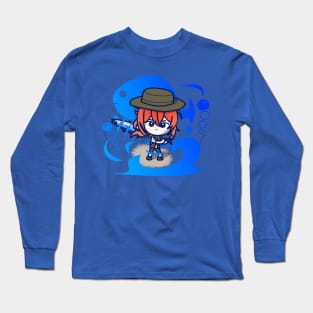 diluc (fisherman) | (fan-art by smoomaru) Long Sleeve T-Shirt